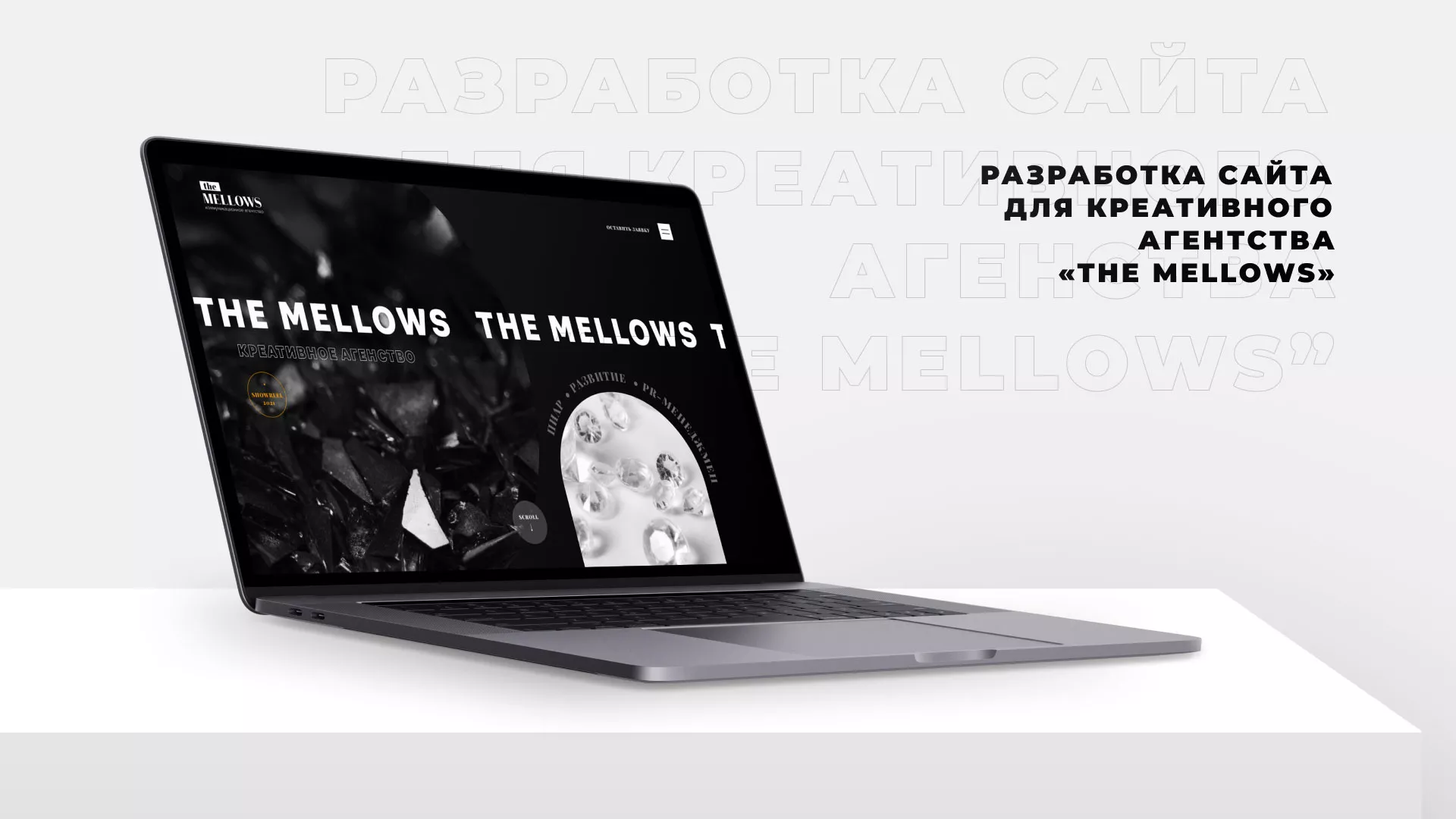 Разработка сайта креативного агентства «The Mellows» в Серпухове
